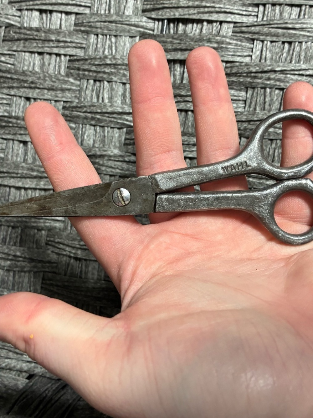 VINTAGE WAHL BARBER HAIR TRIMMING SCISSORS